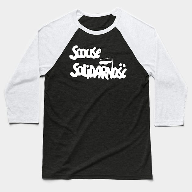 Scouse Solidarity Baseball T-Shirt by Confusion101